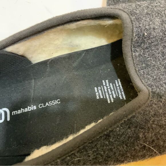 Mahabis Classic Slip On Shoes Men’s  Size 43 Gray Lined